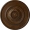 Ekena Millwork Wigan Ceiling Medallion, Hand-Painted Root Beer Crackle, 29 3/4"OD x 1 1/2"P CM29WGRBC - alternate 1